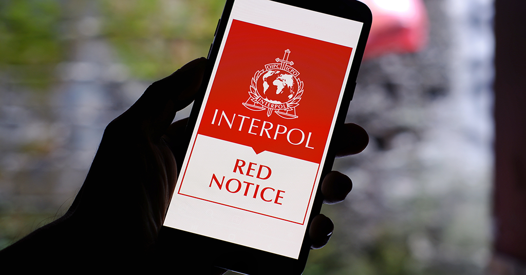 Interpol Red Notice